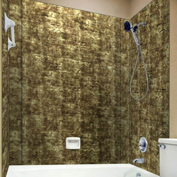 FromPlainToBeautifulInHours Versa Tile Mirroflex Tub and Shower